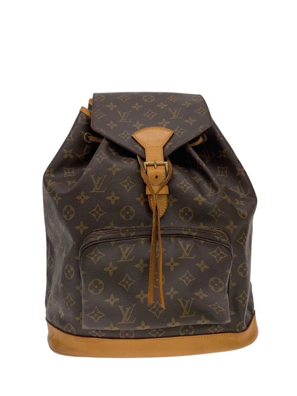LOUIS VUITTON Montsouris Backpack Monogram Canvas Brown